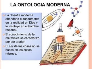 Ontologia moderna | PPT