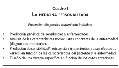 Medicina genómica aplicada a la salud pública