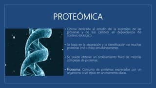 Proteomica | PPT