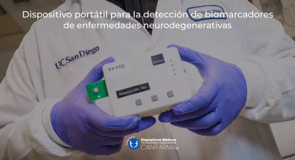 Dispositivo portátil para la detección de biomarcadores de ...